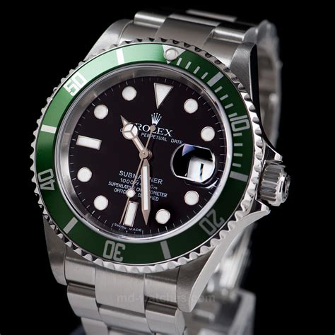 rolex green watch price|Rolex submariner green bezel price.